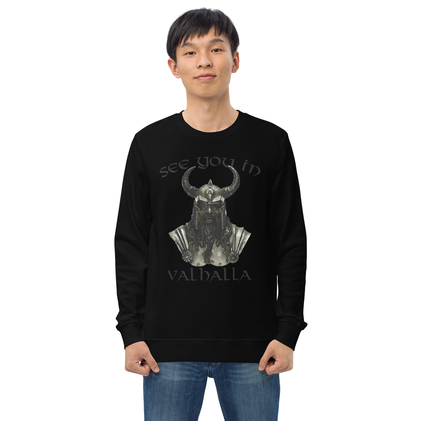 Unisex Bio-Pullover See you in Valhalla
