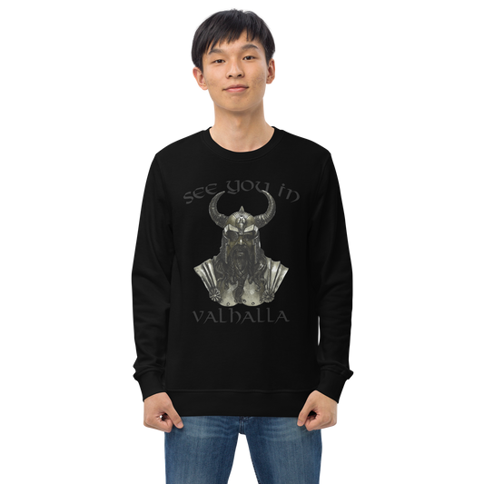 Unisex Bio-Pullover See you in Valhalla