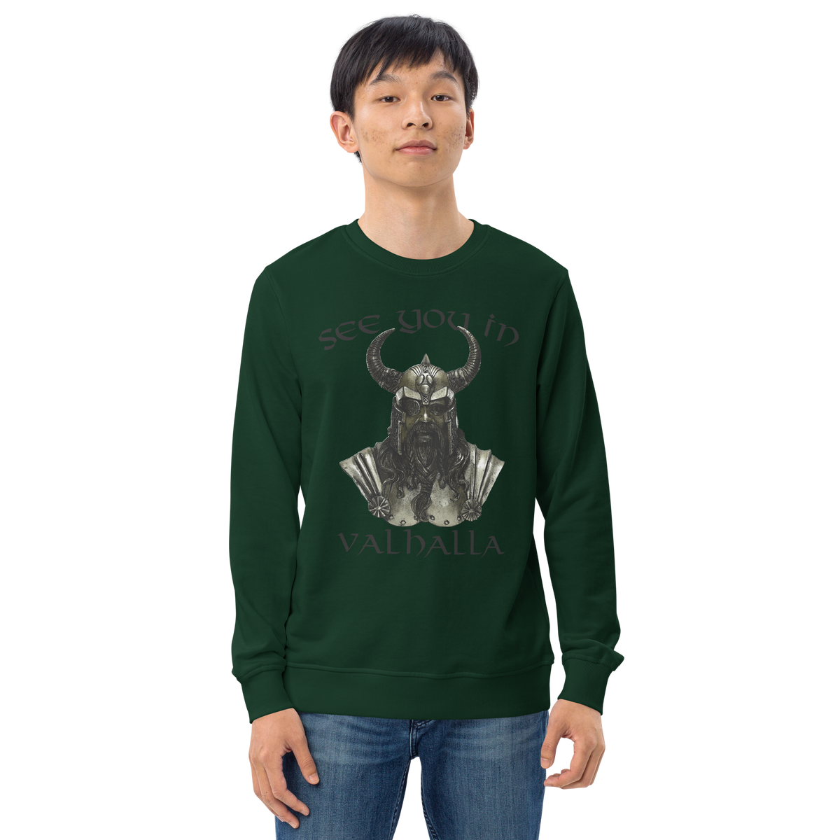 Unisex Bio-Pullover See you in Valhalla