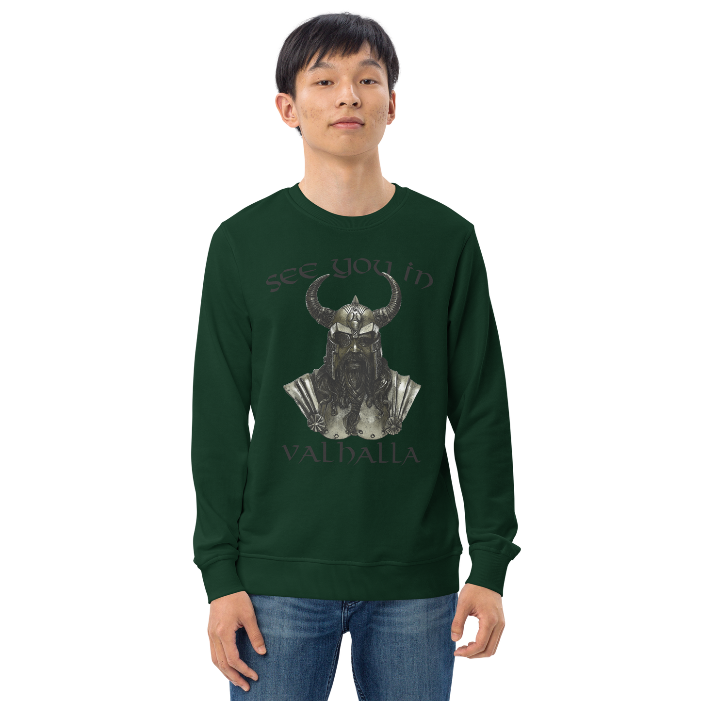Unisex Bio-Pullover See you in Valhalla
