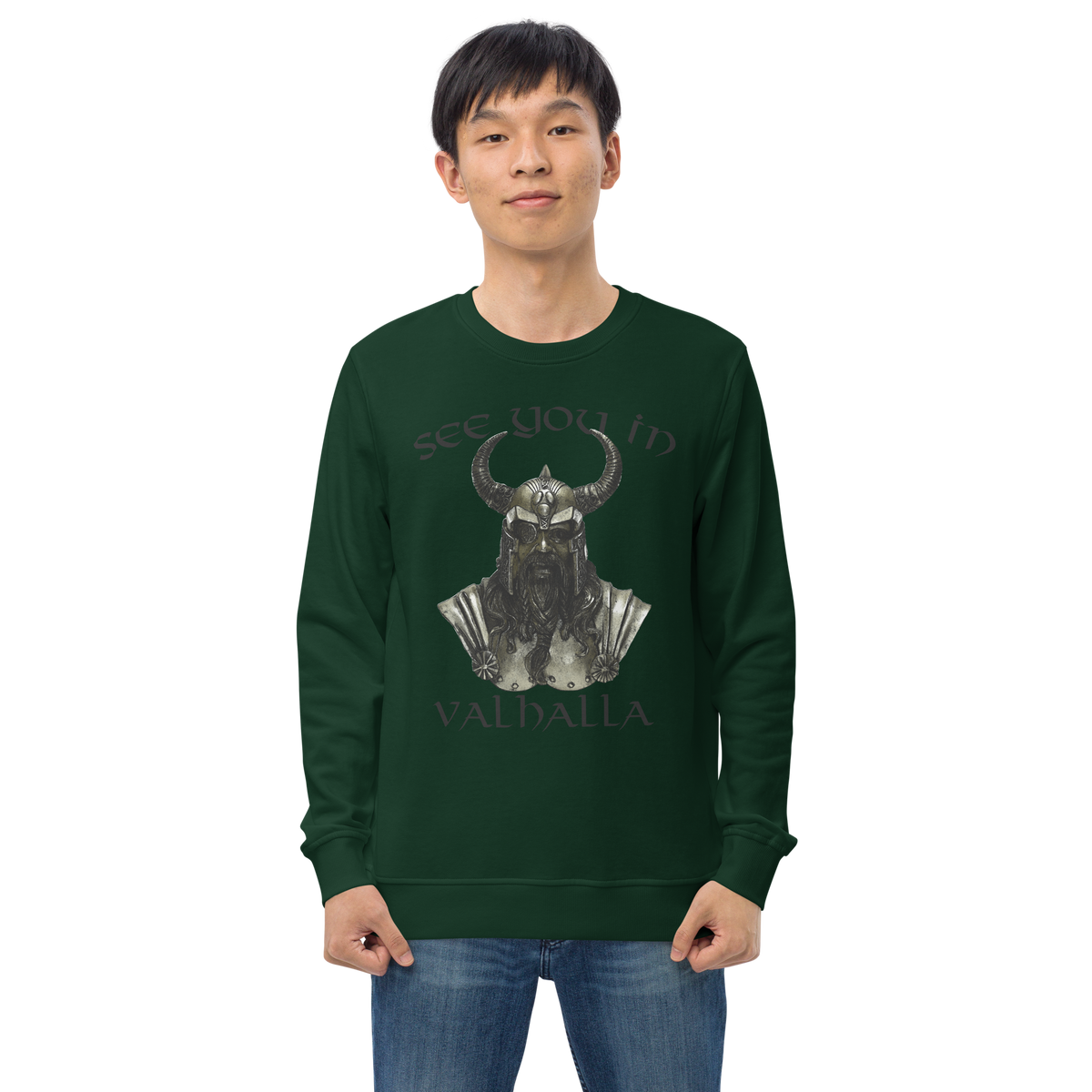 Unisex Bio-Pullover See you in Valhalla