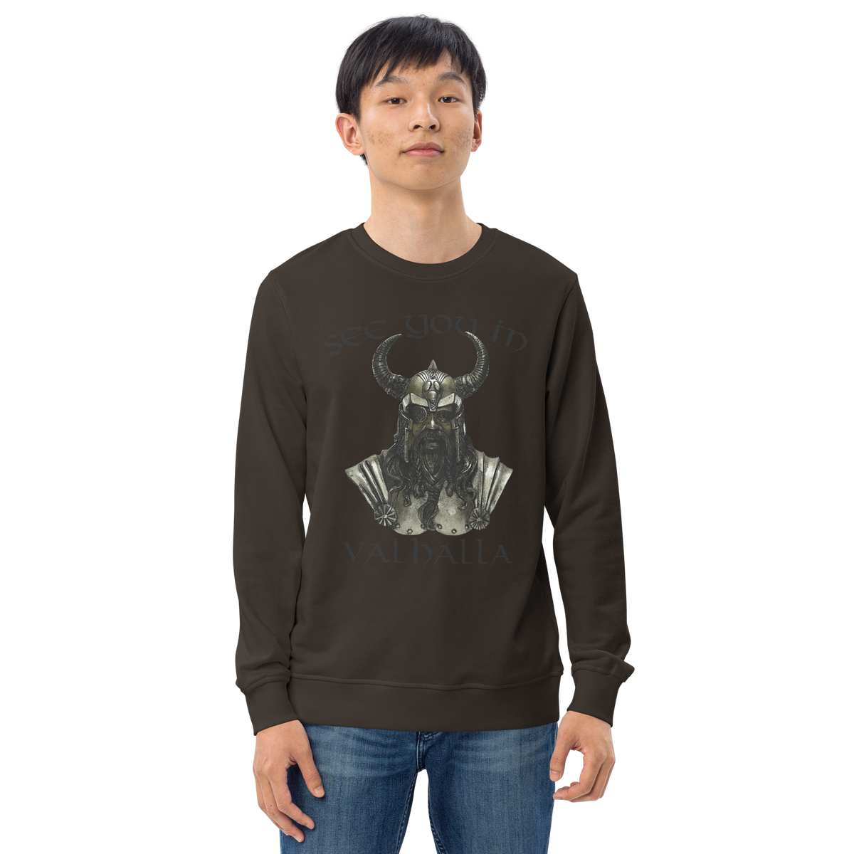 Unisex Bio-Pullover See you in Valhalla