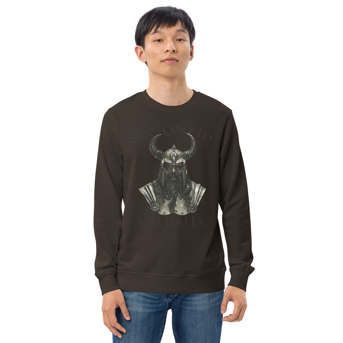Unisex Bio-Pullover See you in Valhalla