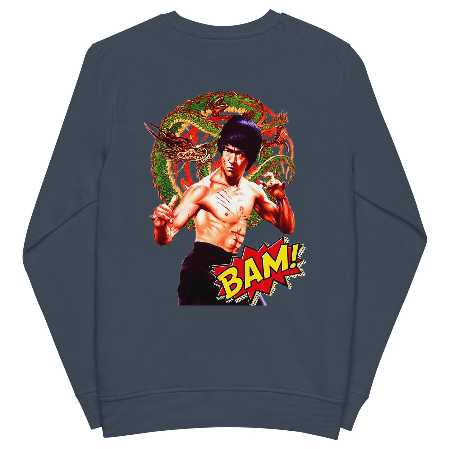 Unisex Bio-Pullover Brruce Lee