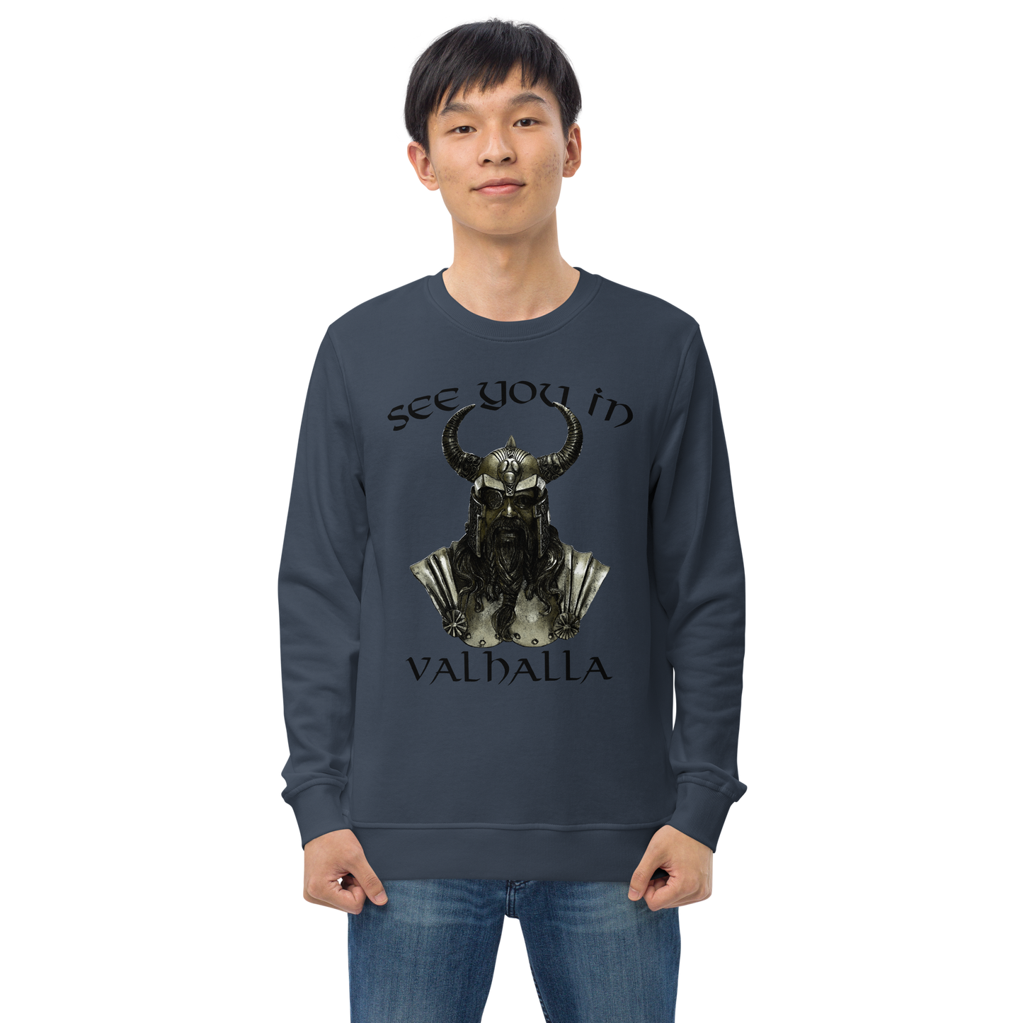 Unisex Bio-Pullover See you in Valhalla