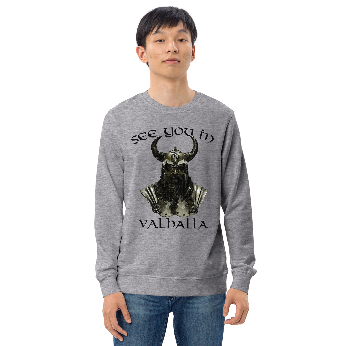 Unisex Bio-Pullover See you in Valhalla