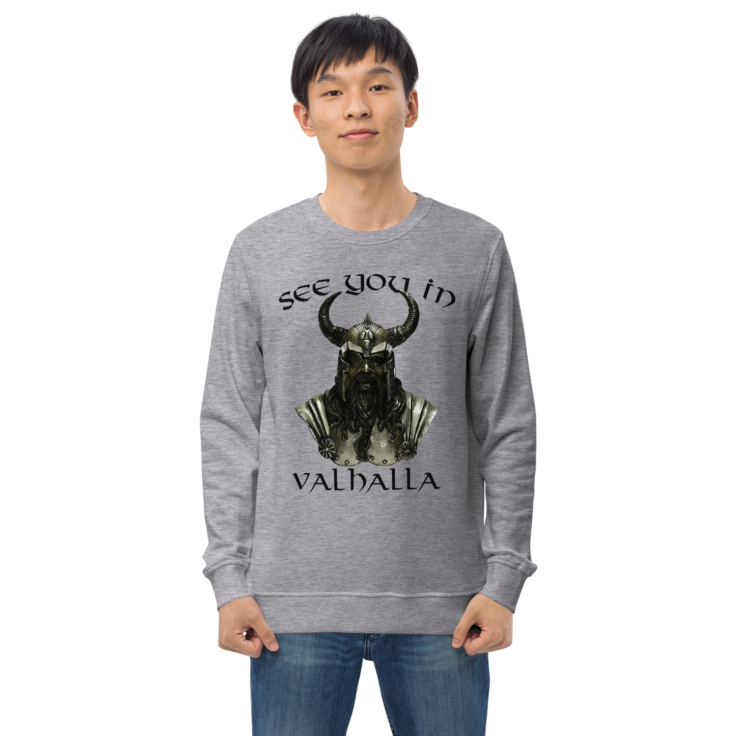 Unisex Bio-Pullover See you in Valhalla