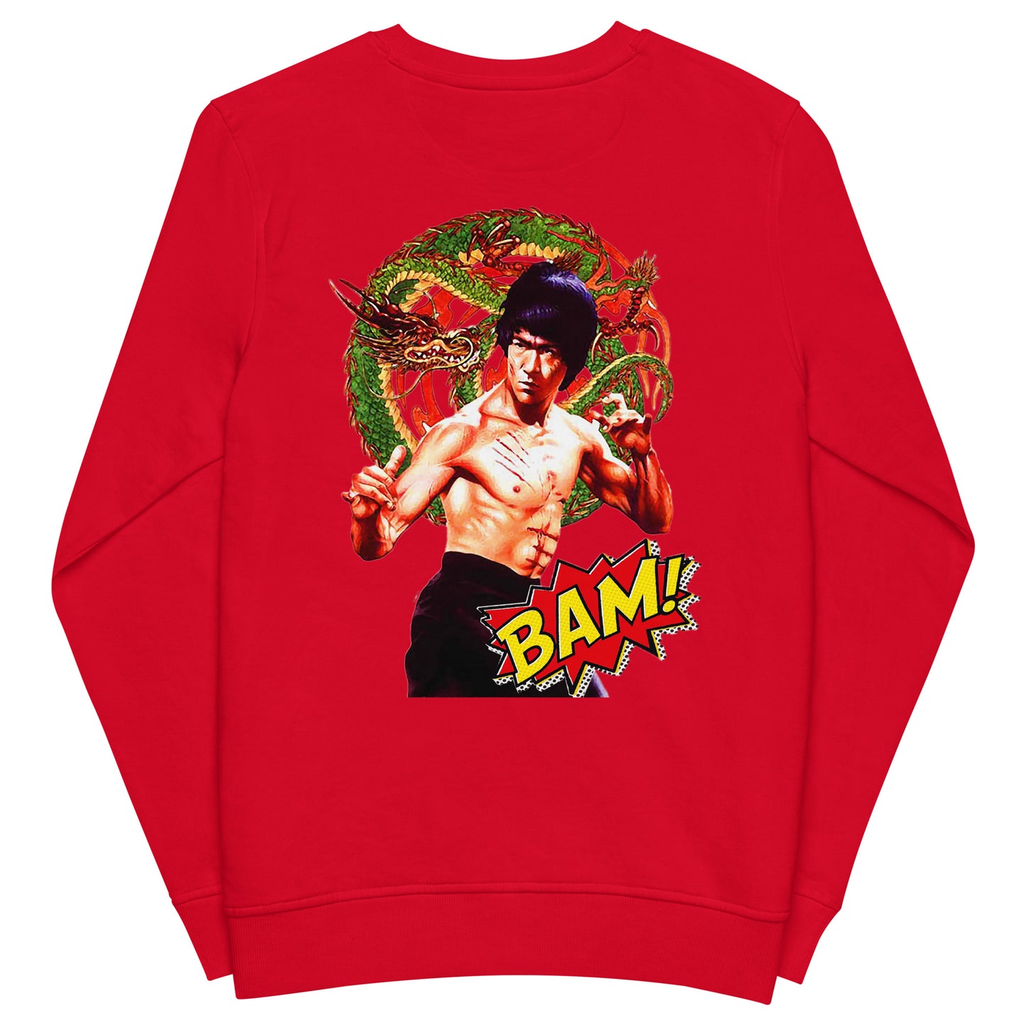 Unisex Bio-Pullover Brruce Lee