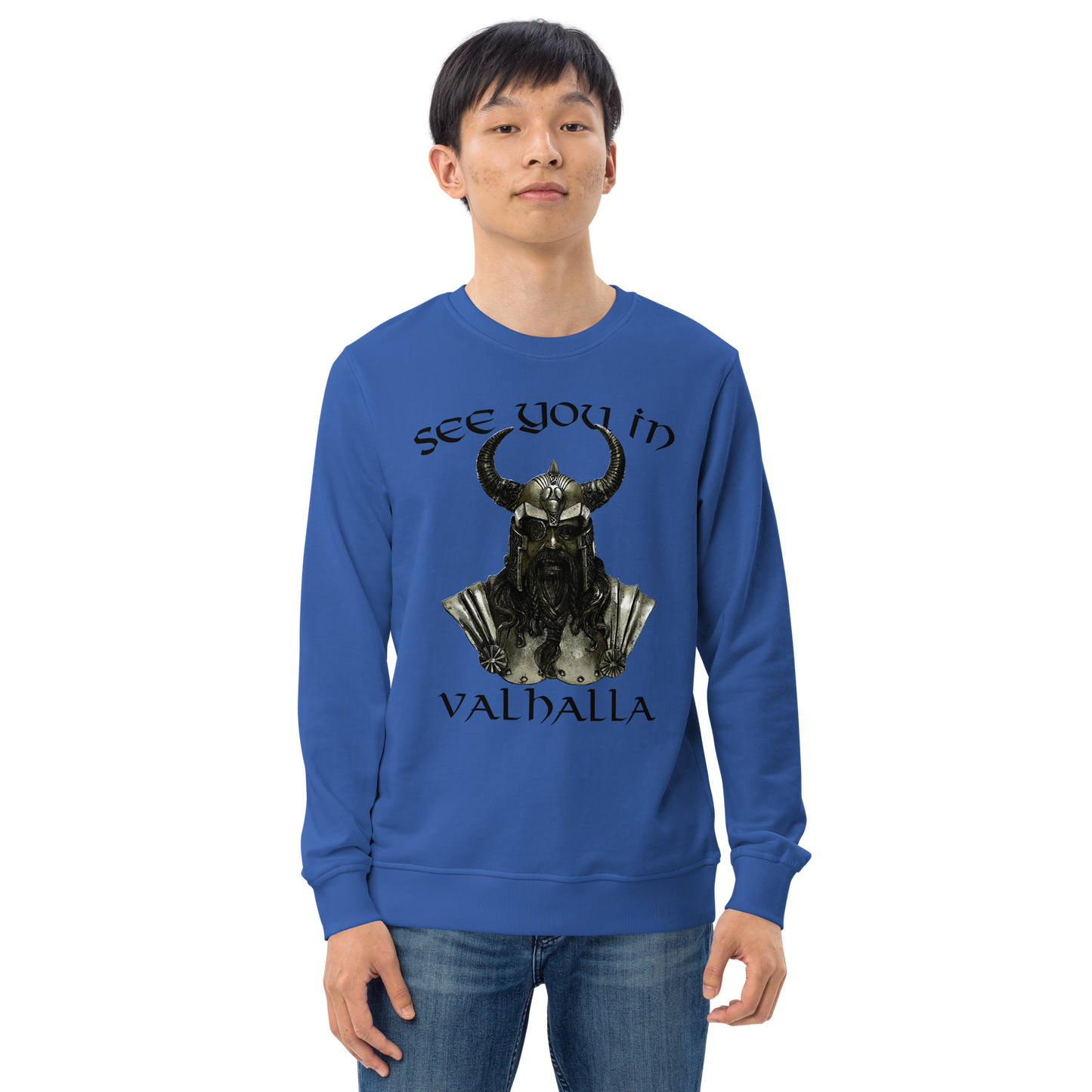Unisex Bio-Pullover See you in Valhalla