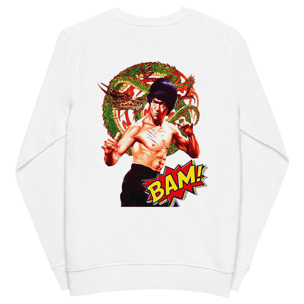 Unisex Bio-Pullover Brruce Lee