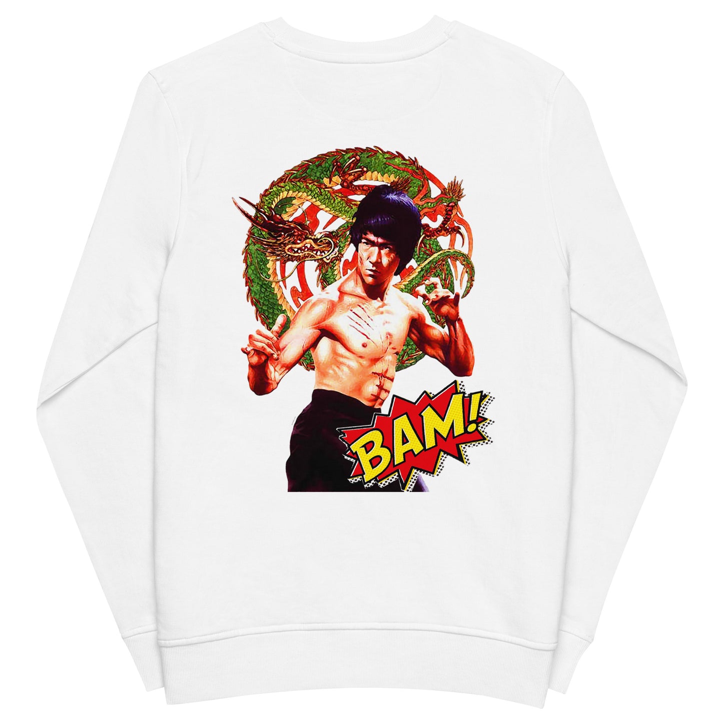 Unisex Bio-Pullover Brruce Lee