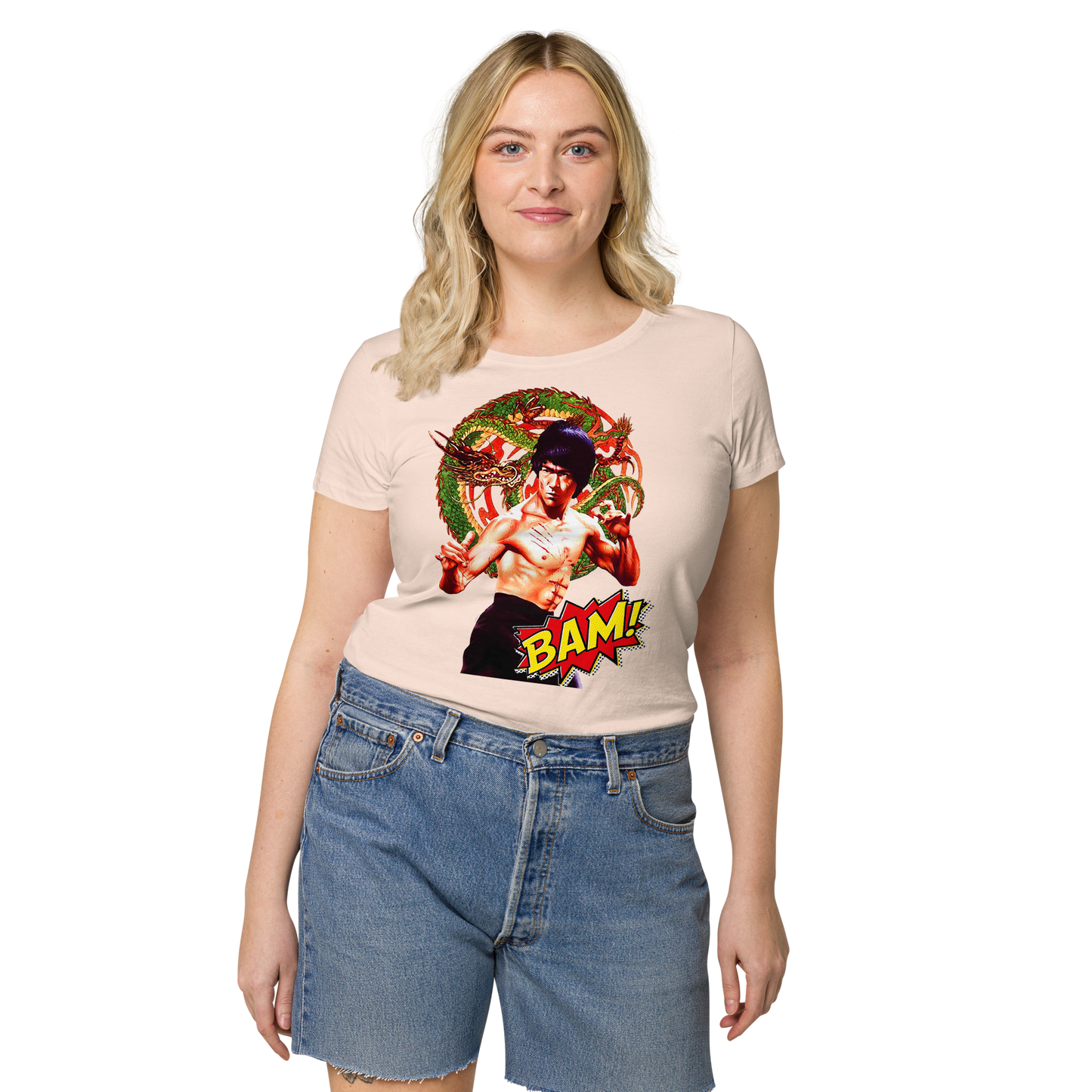 Basic Bio-T-Shirt für Damen Bruce Lee