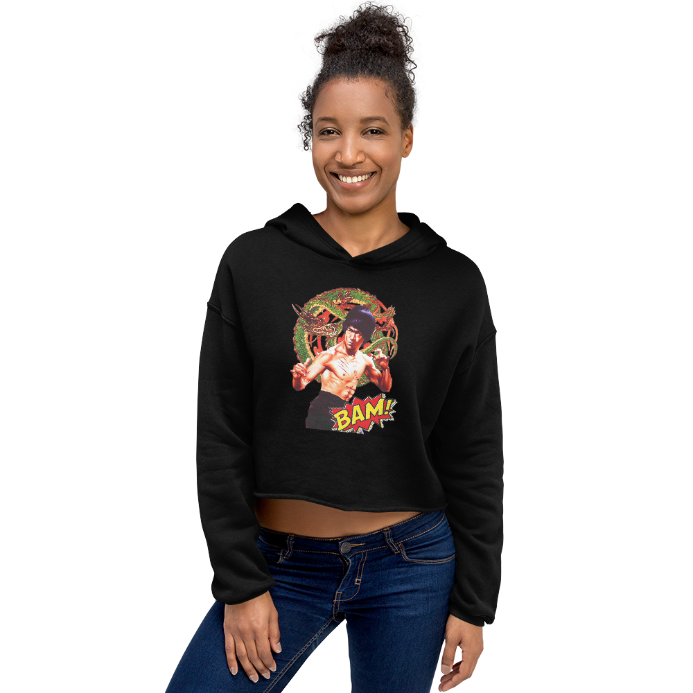 Crop-Hoodie Bruce Lee