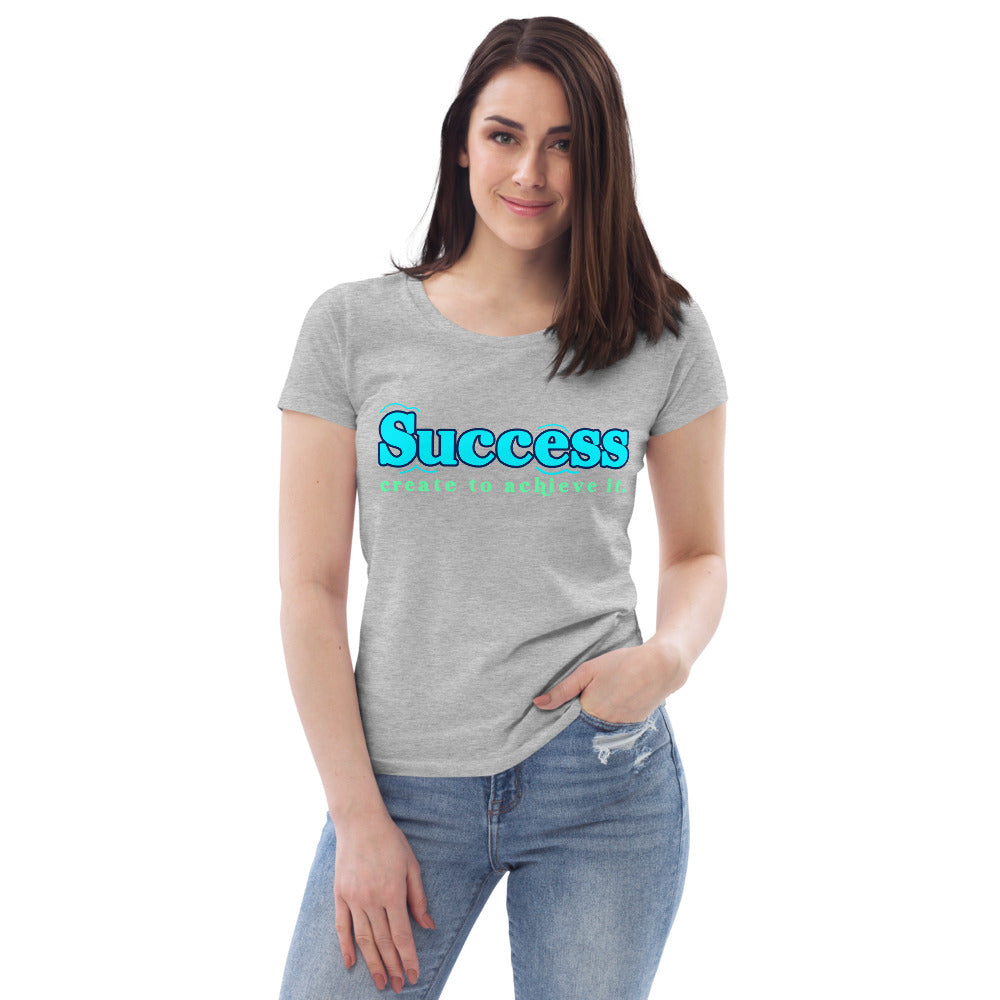 Success - Enganliegendes Öko-T-Shirt für Damen