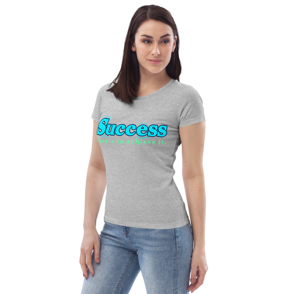 Success - Enganliegendes Öko-T-Shirt für Damen
