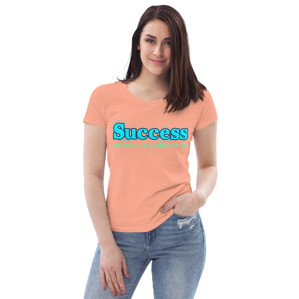 Success - Enganliegendes Öko-T-Shirt für Damen