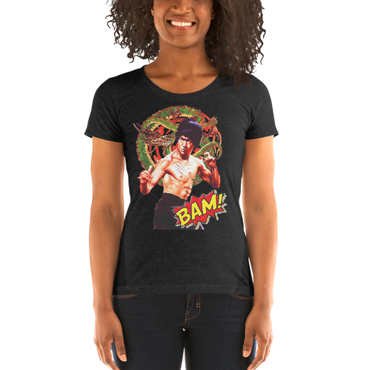 Kurzärmeliges Damen-T-Shirt Bruce Lee