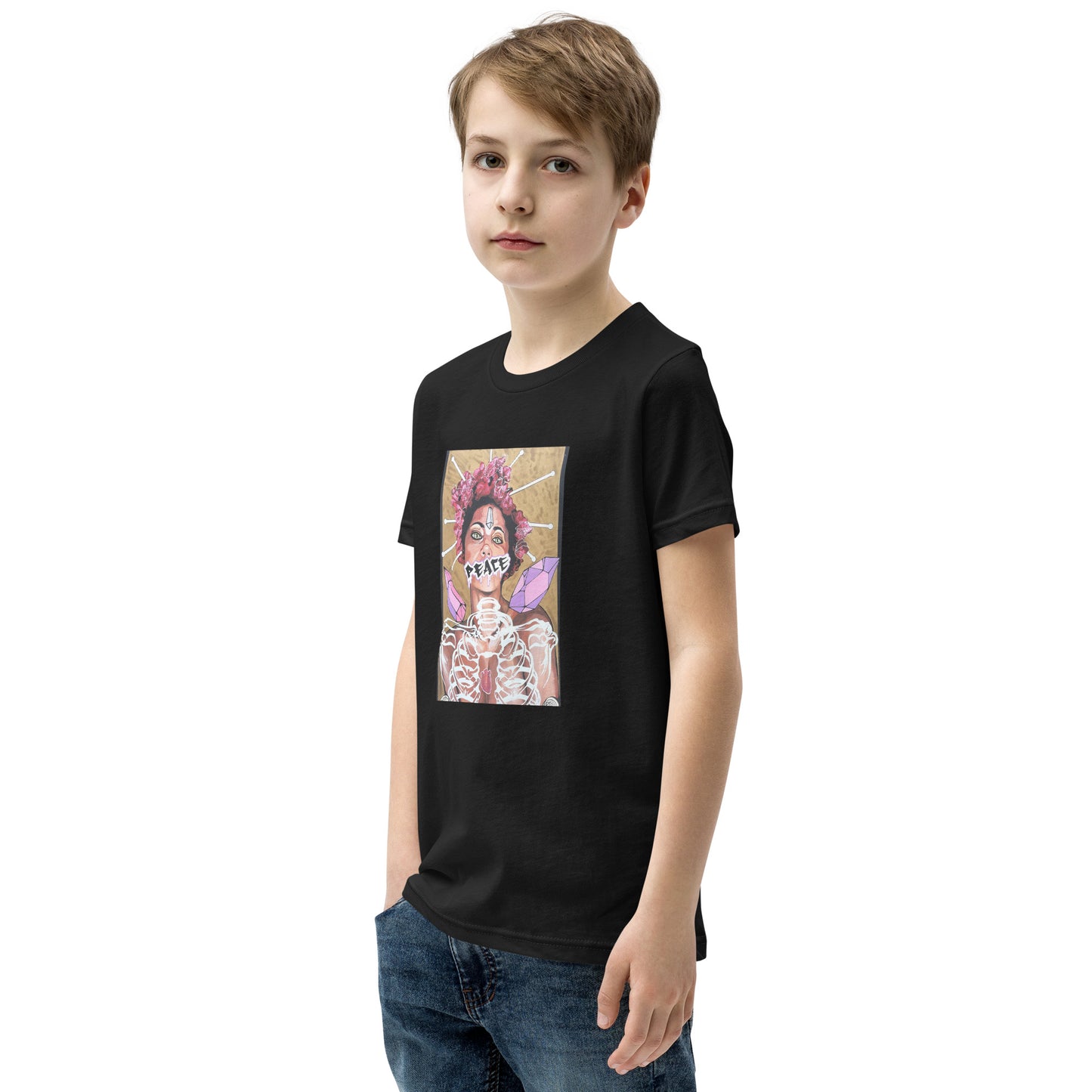 Kurzärmeliges T-Shirt für Kinder Peace