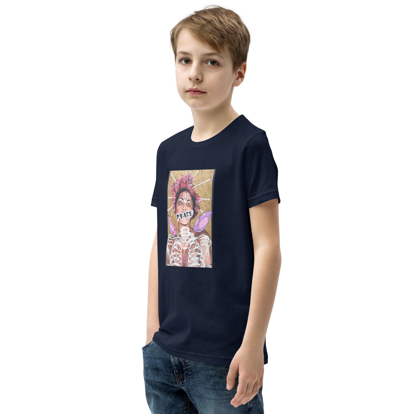 Kurzärmeliges T-Shirt für Kinder Peace