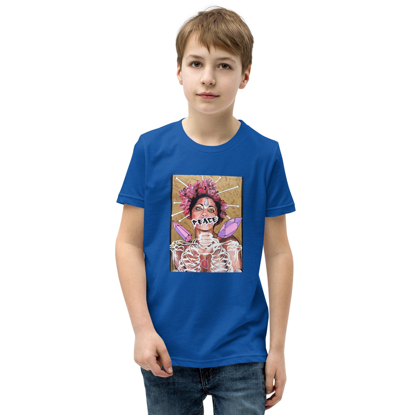 Kurzärmeliges T-Shirt für Kinder Peace