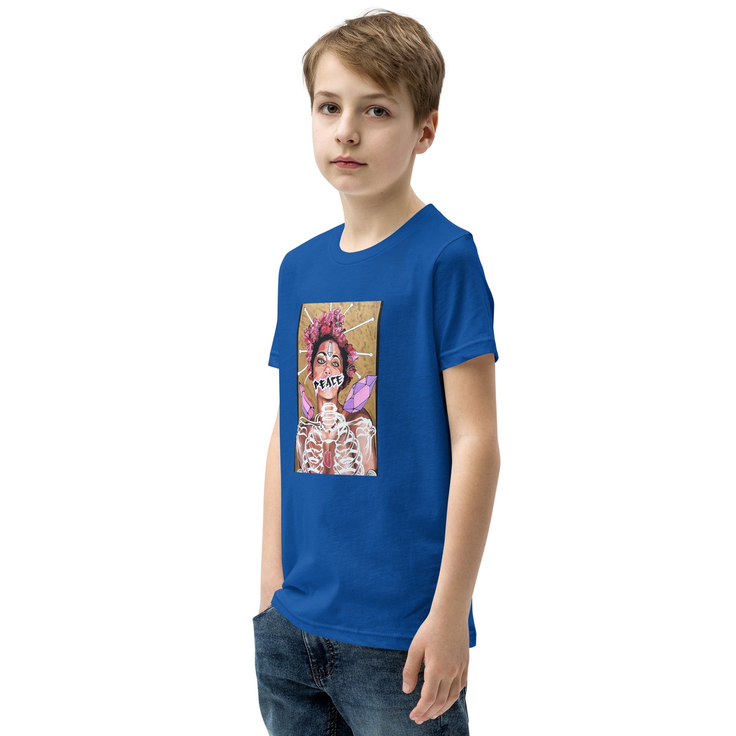 Kurzärmeliges T-Shirt für Kinder Peace